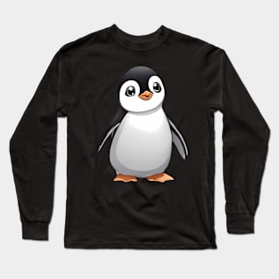 Anime Penguin Long Sleeve T-Shirt